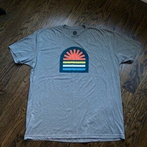 Mens Wohven T-Shirt XXL Gray Multi